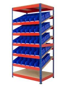 Anco Kanban Shelving with 60 Picking Bins